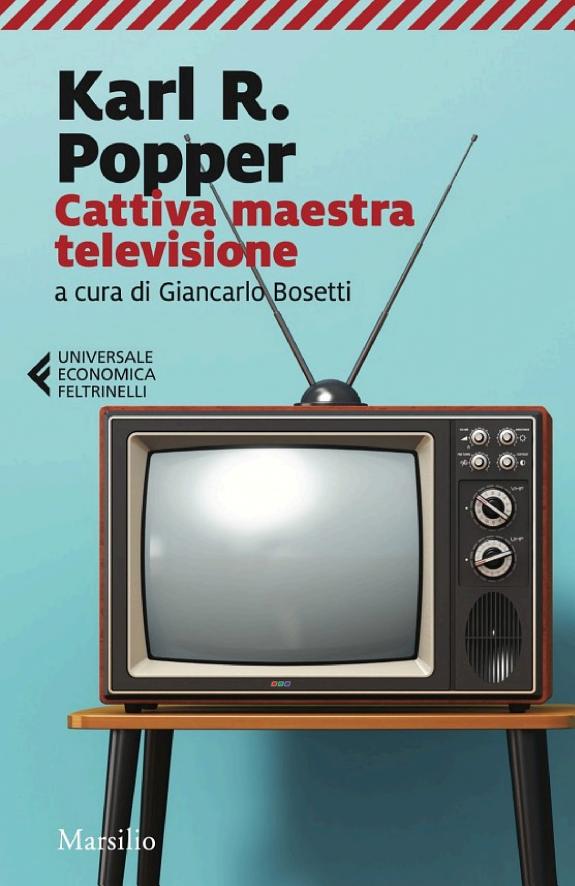 Cattiva maestra televisione by Karl R. Popper book cover