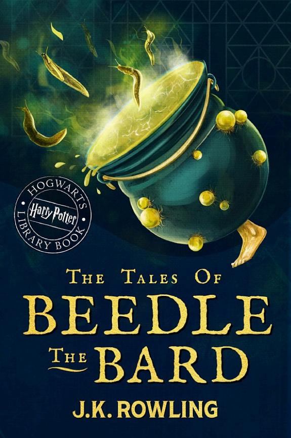 The Tales of Beedle the Bard by J.K. Rowling book cover
