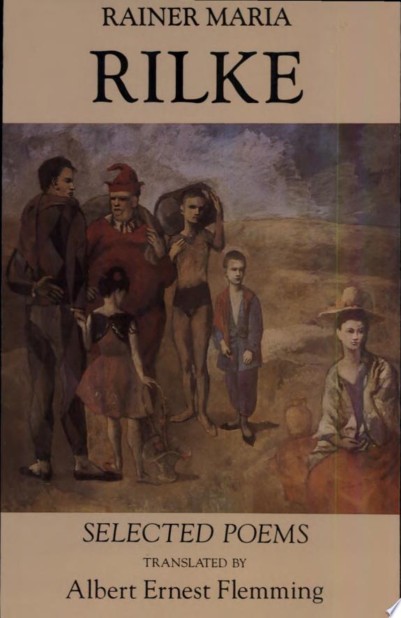 Rainer Maria Rilke by Rainer Maria Rilke book cover