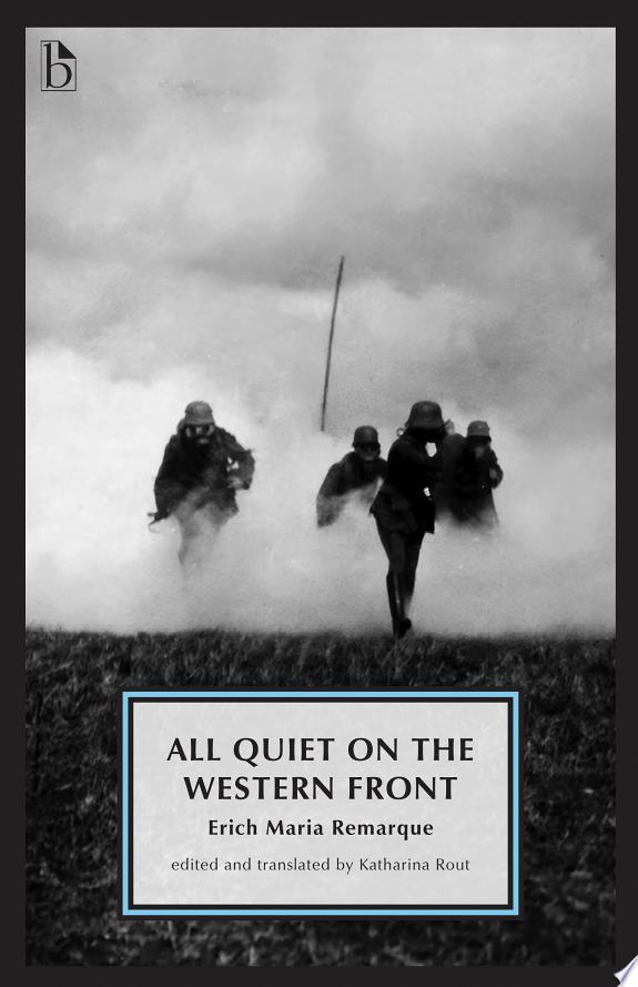 All Quiet on the Western Front by Erich Maria Remarque book cover