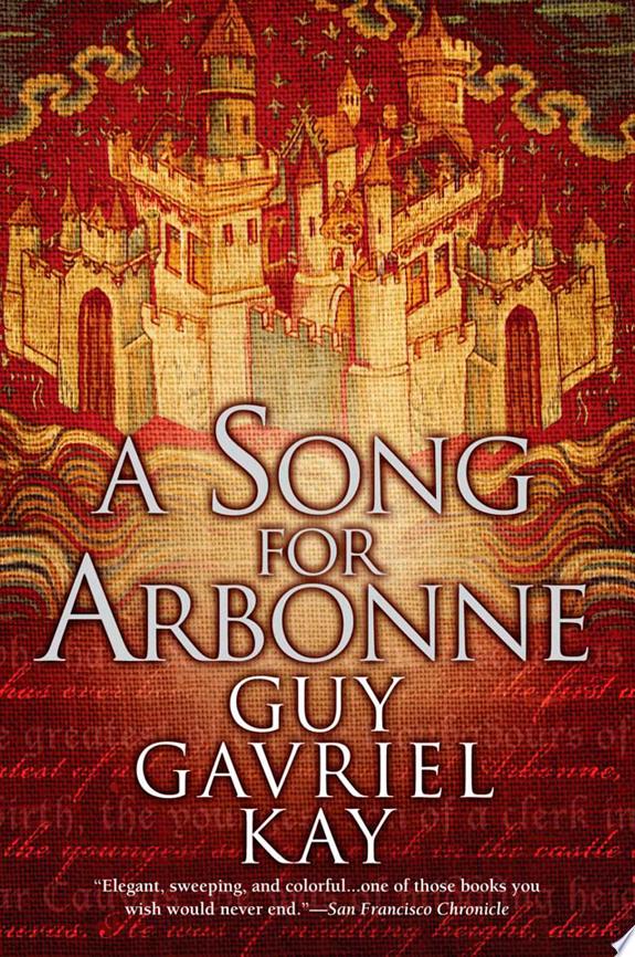 A Song for Arbonne by Guy Gavriel Kay book cover