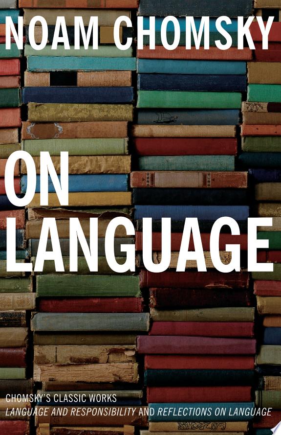 On Language by Noam Chomsky book cover