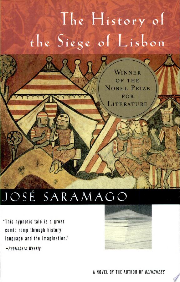 The History of the Siege of Lisbon by José Saramago book cover