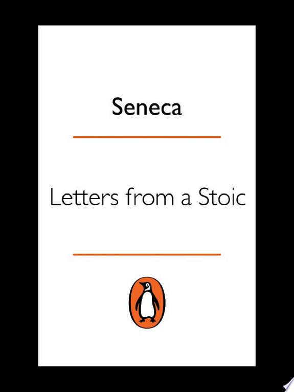 Letters from a Stoic by Seneca book cover