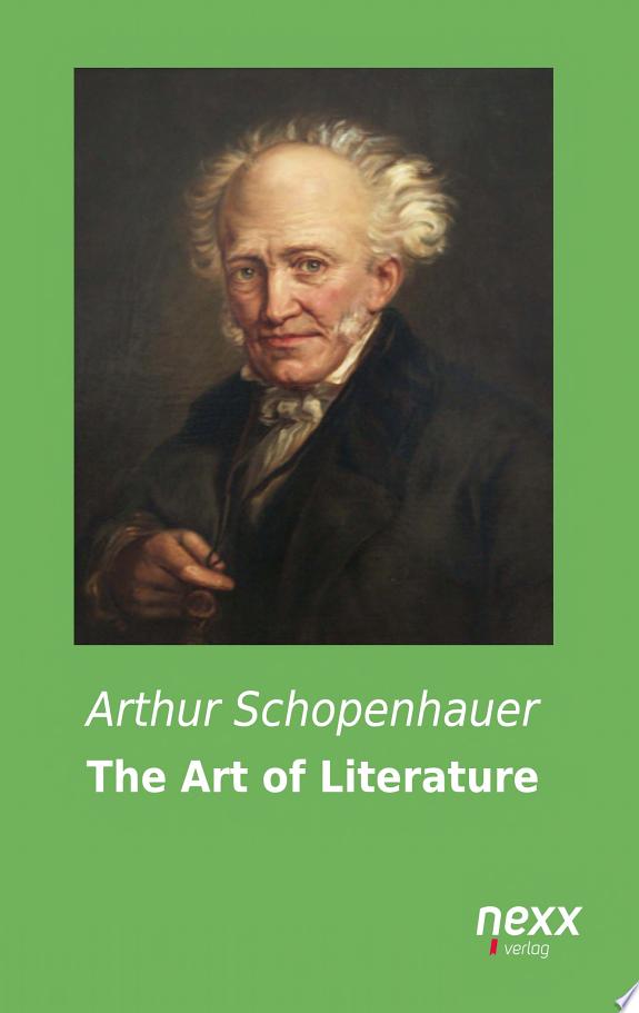 The Art of Literature by Arthur Schopenhauer book cover