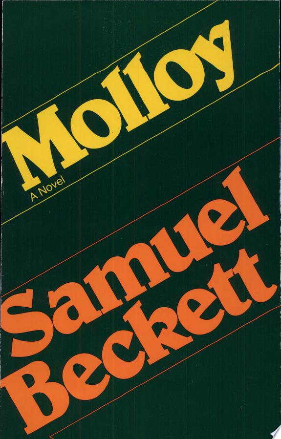 Molloy by Samuel Beckett book cover
