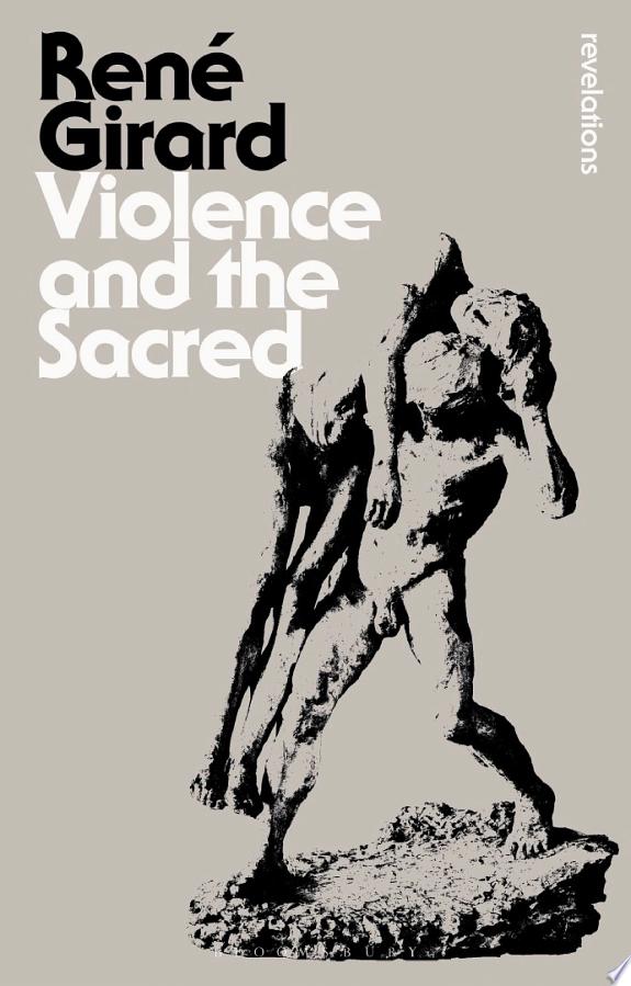 Violence and the Sacred by René Girard book cover