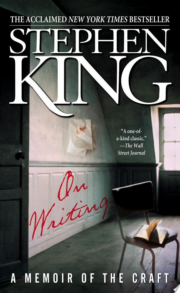 On Writing by Stephen King book cover