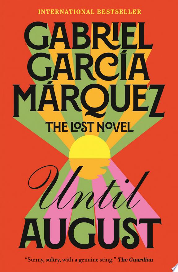 Until August by Gabriel García Márquez book cover