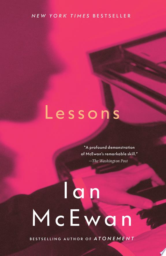 Lessons by Ian McEwan book cover