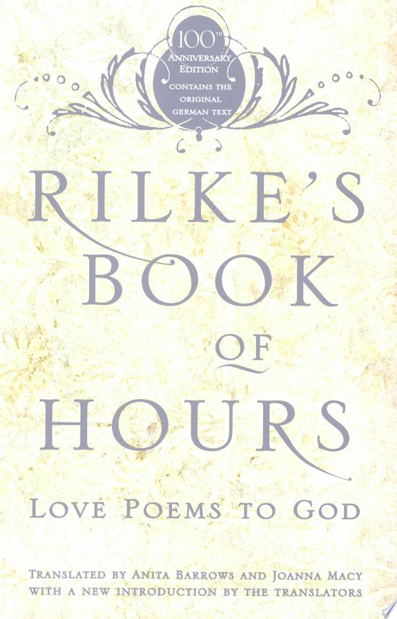 Rilke's Book of Hours by Anita Barrows book cover