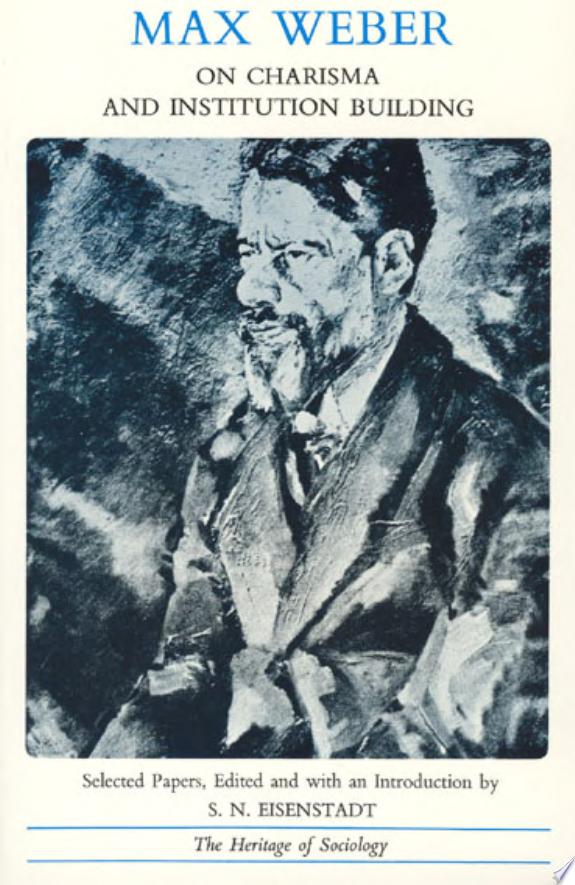 On Charisma and Institution Building by Max Weber book cover