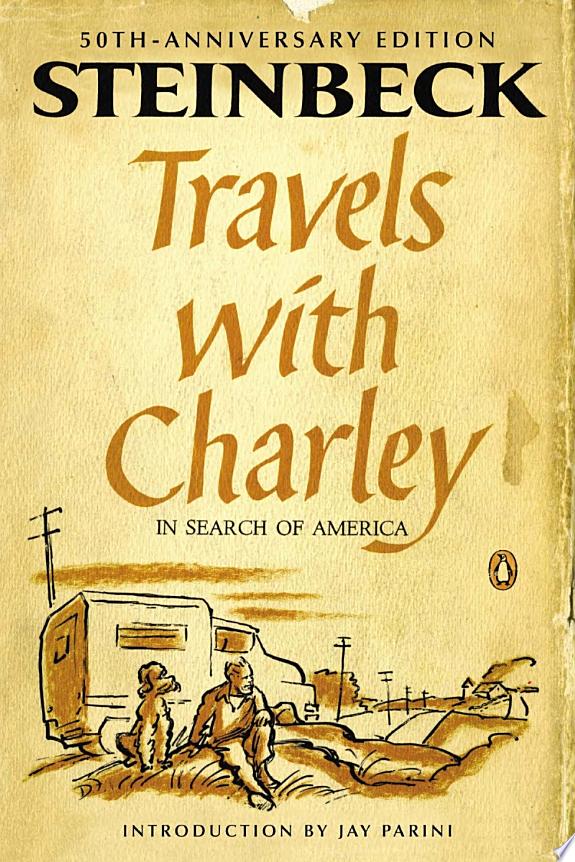Travels with Charley in Search of America by John Steinbeck book cover