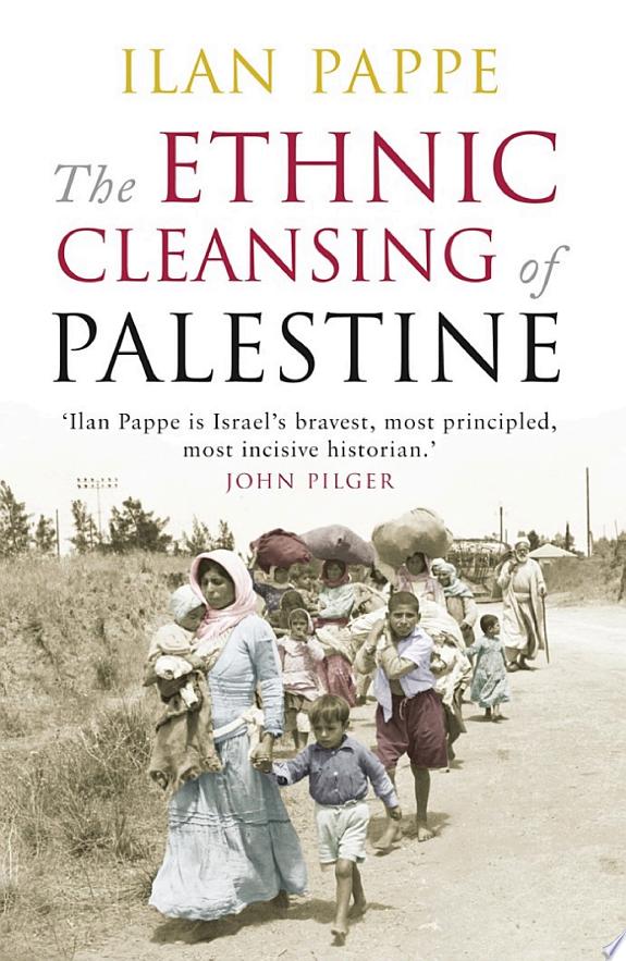 The Ethnic Cleansing of Palestine by Ilan Pappe book cover