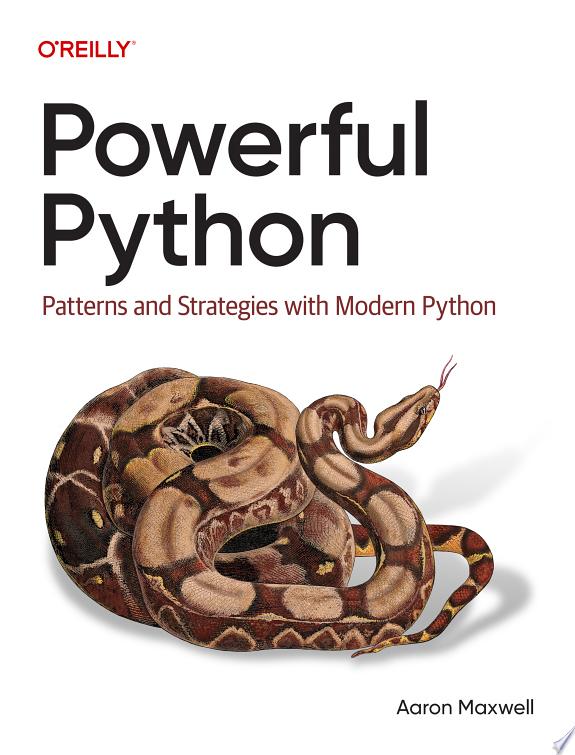 Powerful Python by Aaron Maxwell book cover