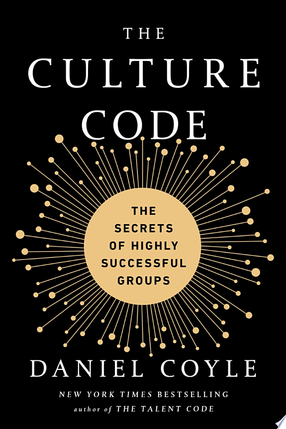 The Culture Code by Daniel Coyle book cover