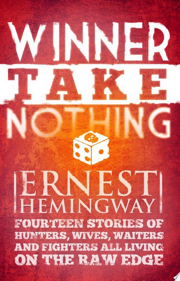 Winner Take Nothing by Ernest Hemingway book cover
