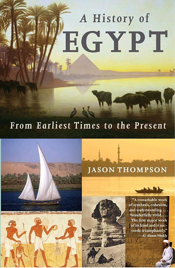 A History of Egypt by Jason Thompson book cover