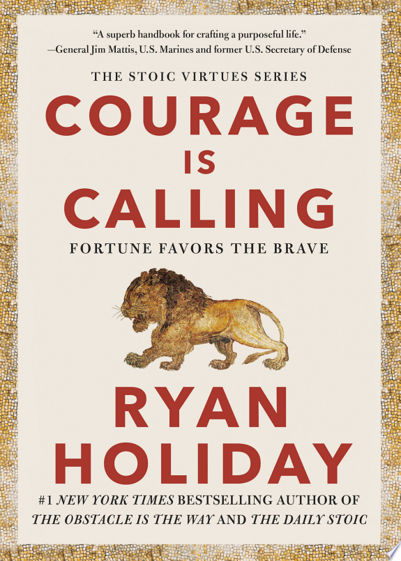 Courage Is Calling by Ryan Holiday book cover