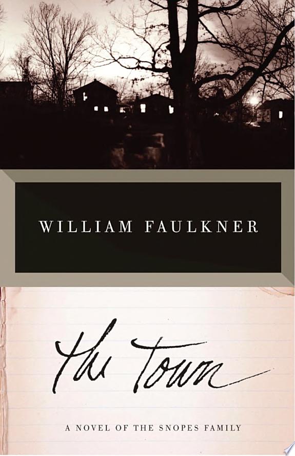 The Town by William Faulkner book cover