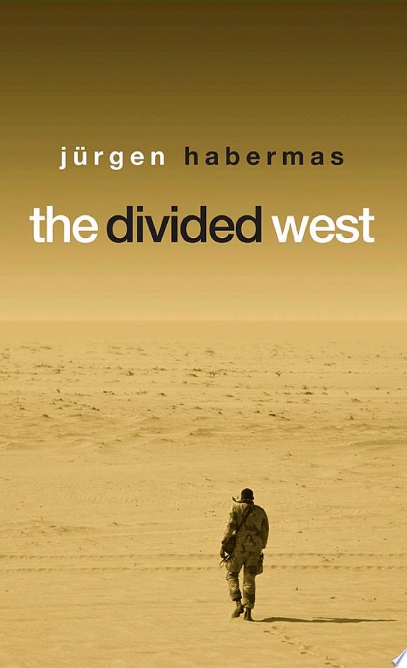 The Divided West by Jürgen Habermas book cover