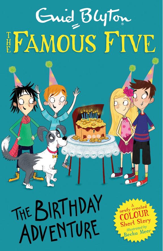 Famous Five Colour Short Stories: The Birthday Adventure by Enid Blyton book cover