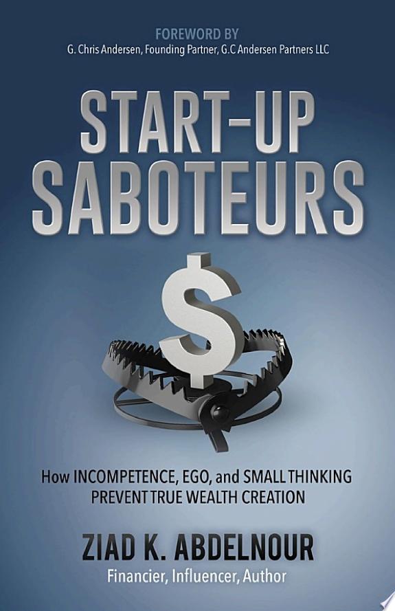 Start-Up Saboteurs by Ziad K. Abdelnour book cover