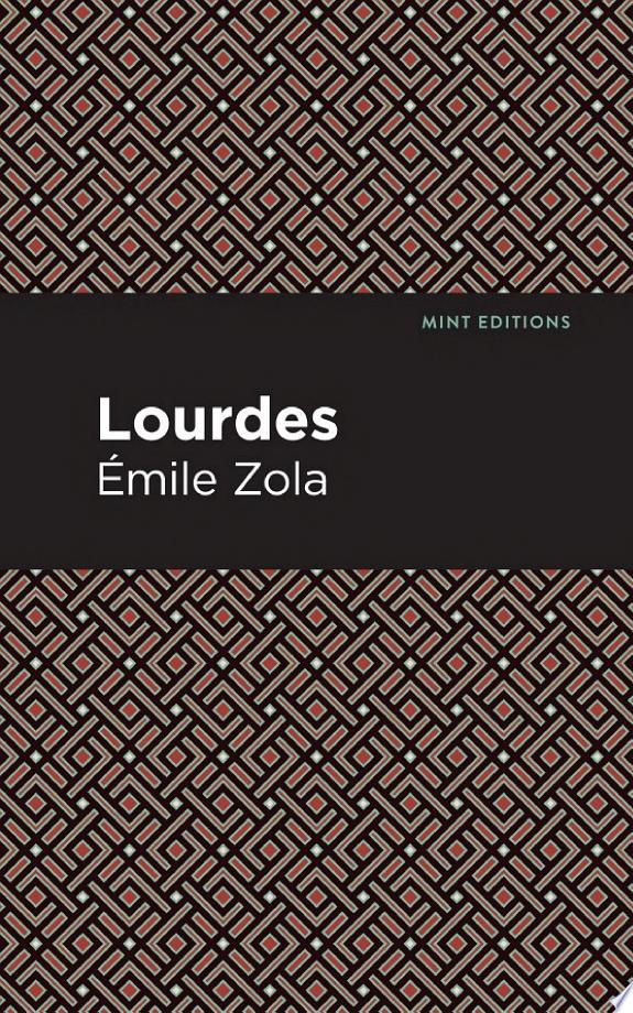Lourdes by Émile Zola book cover