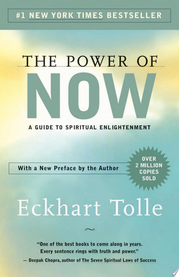 The Power of Now by Eckhart Tolle book cover