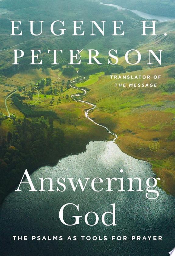 Answering God by Eugene H. Peterson book cover