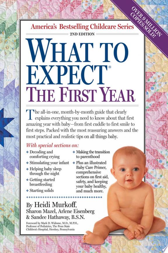 What to Expect the First Year by Heidi Murkoff book cover