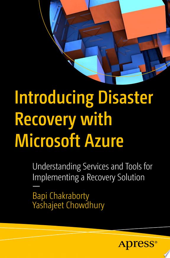 Introducing Disaster Recovery with Microsoft Azure by Bapi Chakraborty book cover