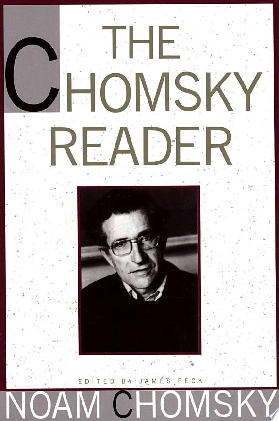 The Chomsky Reader by Noam Chomsky book cover