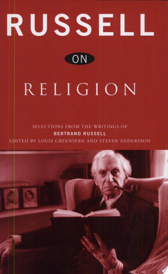 Russell on Religion by Bertrand Russell book cover