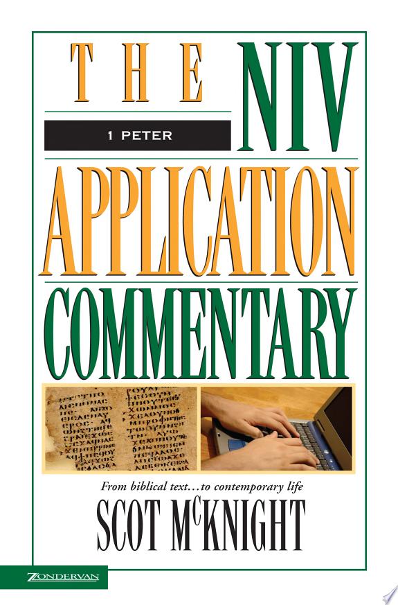 1 Peter by Scot McKnight book cover