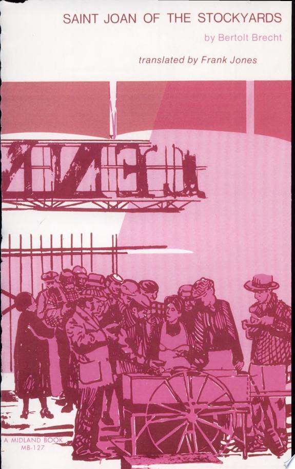 Saint Joan of the Stockyards by Bertolt Brecht book cover