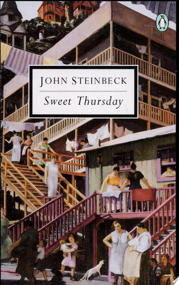 Sweet Thursday by John Steinbeck book cover