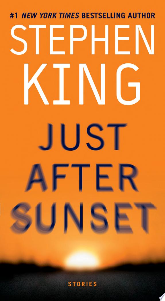Just After Sunset by Stephen King book cover