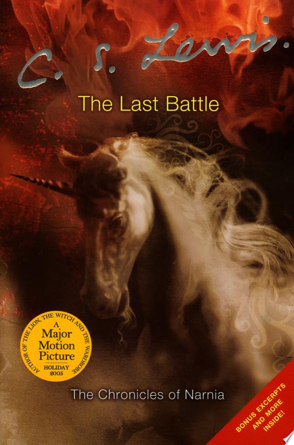 The Last Battle (adult) by C. S. Lewis book cover