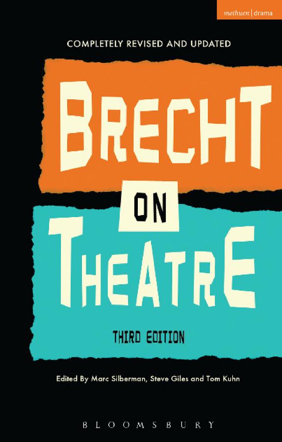 Brecht On Theatre by Bertolt Brecht book cover