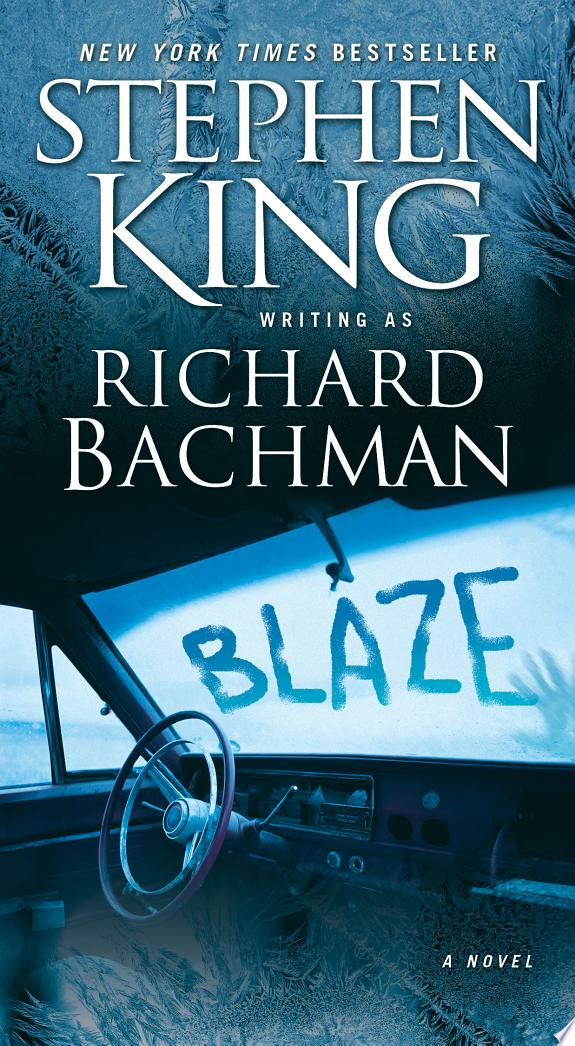 Blaze by Stephen King book cover
