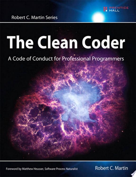The Clean Coder by Robert C. Martin book cover