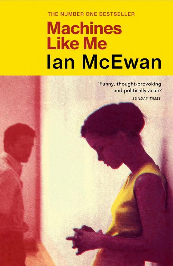 Machines Like Me by Ian McEwan book cover