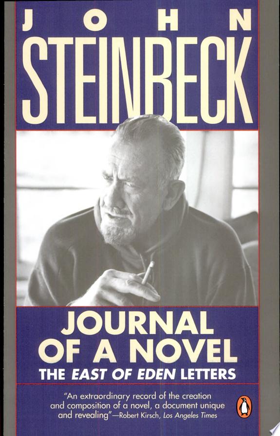 Journal of a Novel by John Steinbeck book cover
