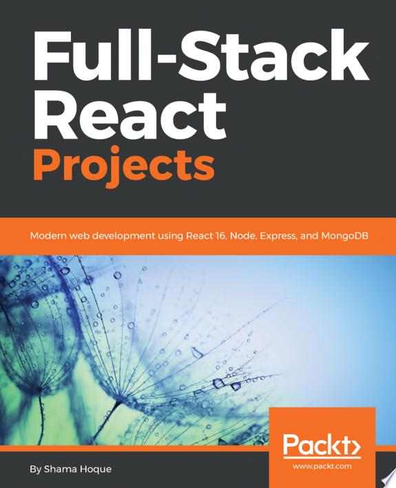 Full-Stack React Projects by Shama Hoque book cover