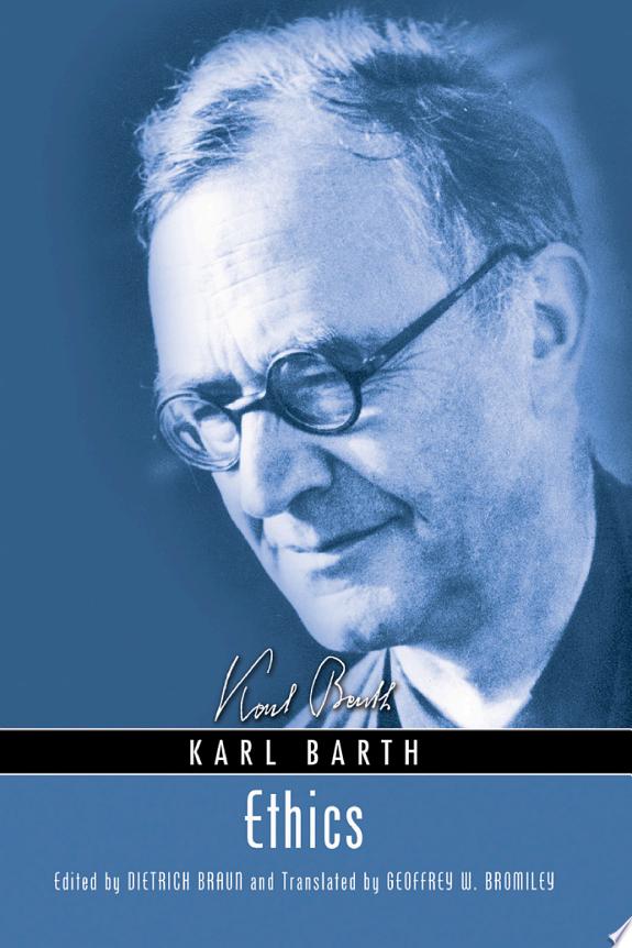 Ethics by Karl Barth book cover