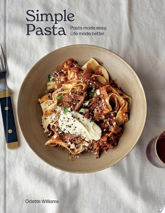 Simple Pasta by Odette Williams book cover