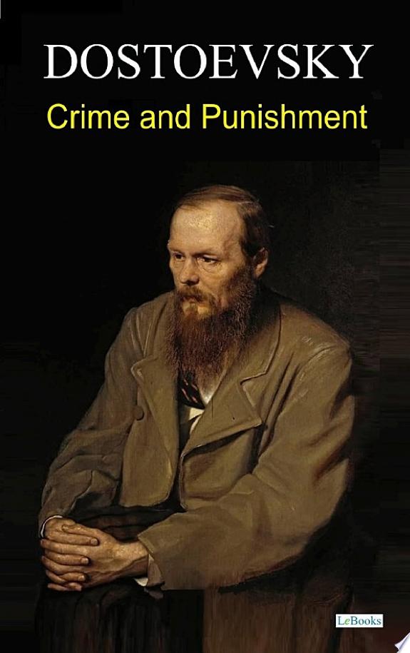 Crime and Punishment by Fyodor Dostoevsky book cover