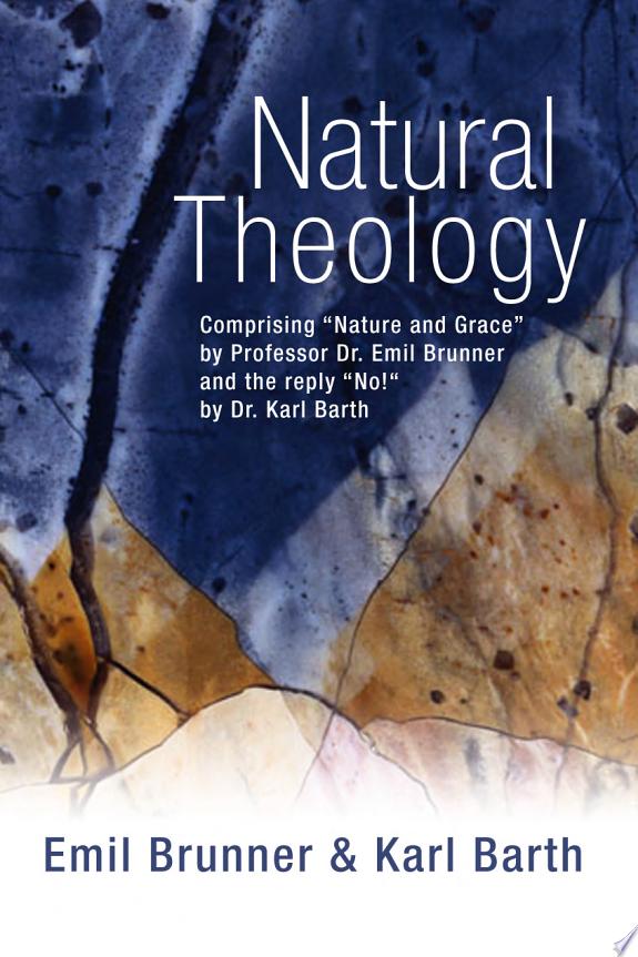 Natural Theology by Karl Barth book cover