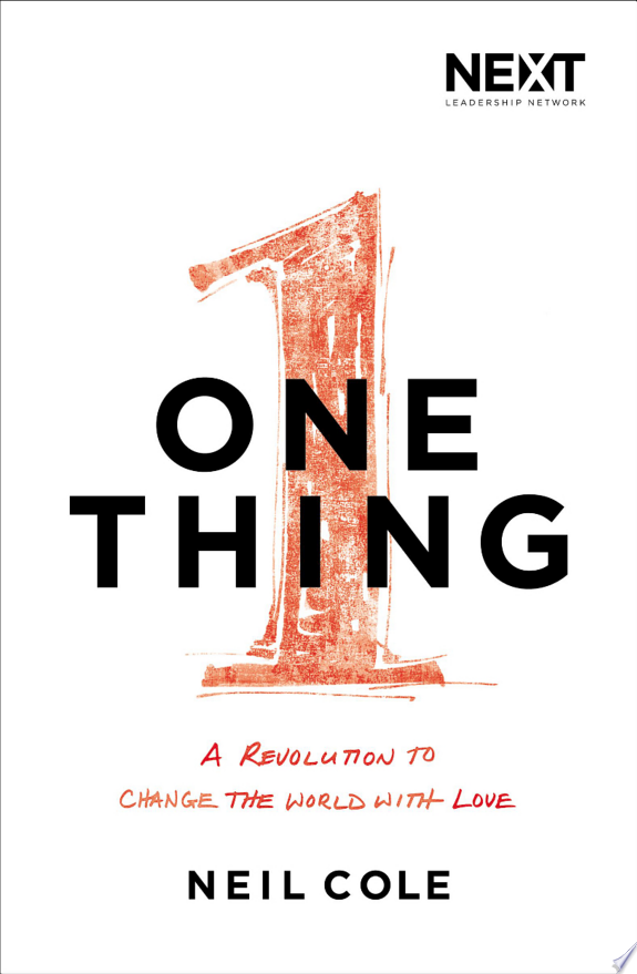 One Thing by Neil Cole book cover